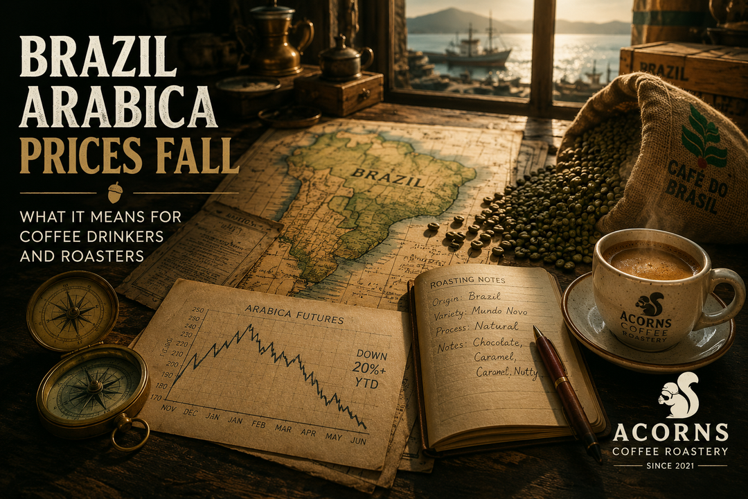 Brazil Arabica Prices Fall
